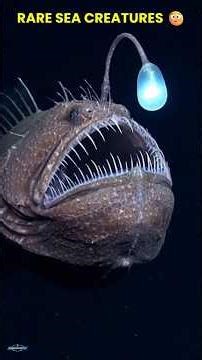 10 Rare Sea Creatures You’ve NEVER Seen 😳#animals