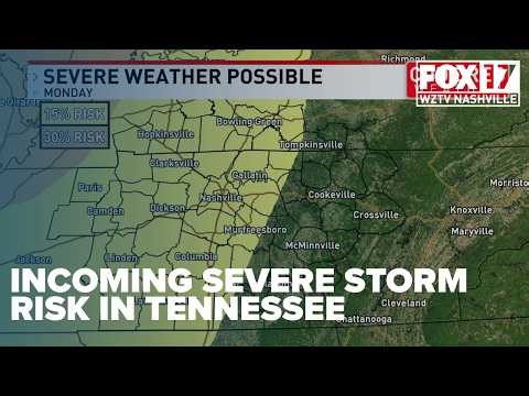 Mid-State faces severe storm risk Monday; all hazards on the table