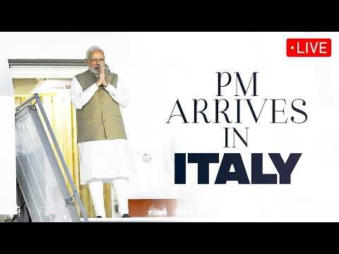 LIVE: PM Modi arrives in Italy
