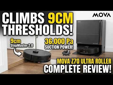 MOVA Z70 Ultra Roller Complete: In-Depth Review & Cleaning Test
