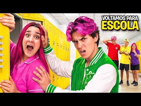 VOLTAMOS PARA ESCOLA NESSE VÍDEO *Deu briga !