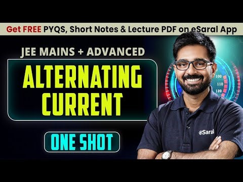 Alternating Current in One Shot | JEE Main & Advanced | JUNOON 2026 | eSaral