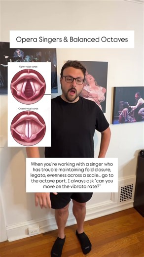Opera Singers & Balanced Octaves #voicelessons #operasinger