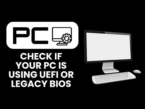 How to Check If Your PC Is Using UEFI or Legacy BIOS 💻 Quickly Identify Boot Mode for Windows Setup