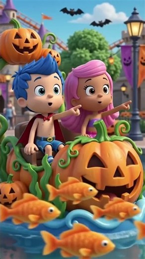 Deema and her guppy friends goes to universal studios #bubbleguppies