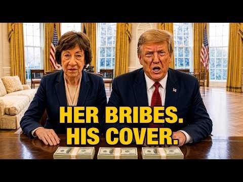 Senator Susan Collins Caught Taking Bribes - Trump Protected Her!