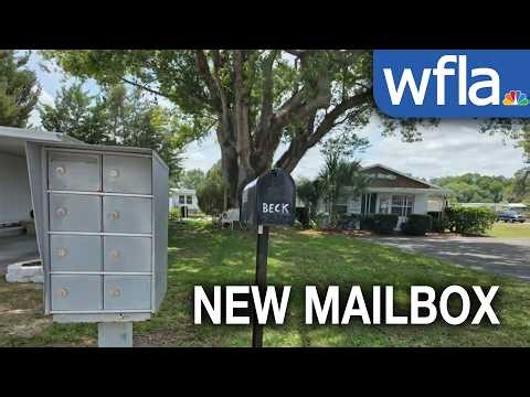 Damaged mailbox leaves some without regular delivery for a year
