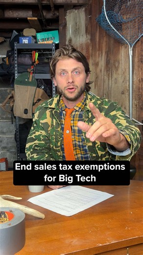 Why are we paying sales tax but not billionaires?