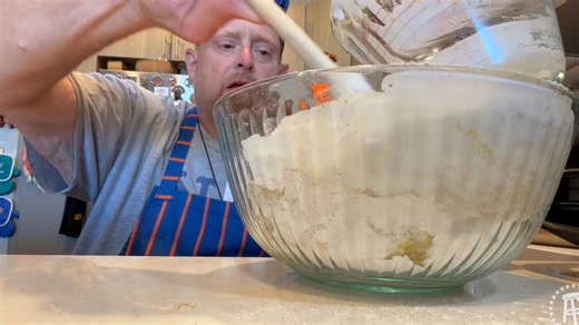 Tank cooks pumpkin waffles