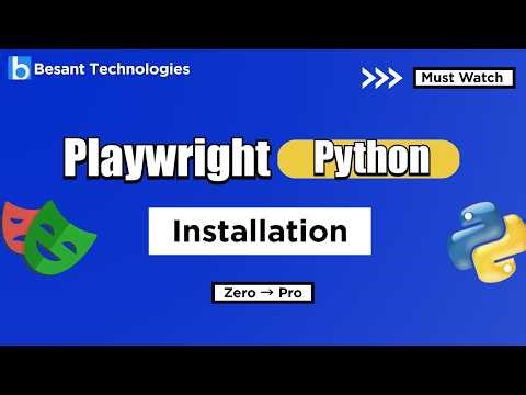 Playwright Setup Tutorial 2026 | Playwright Python Course Chennai & Bangalore | Besant Technologies