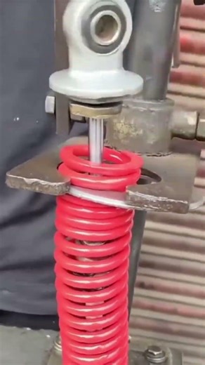 How to Safely Compress and Mount Springs onto Vehicle Shock Absorbers
