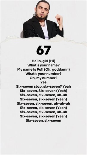 6-7 Six-seven - Gazan (Lyrics) #67#sixseven