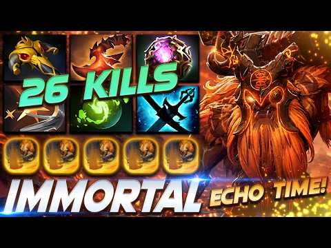 Earthshaker Echo Time Battle - Dota 2 Pro Gameplay [Watch & Learn]