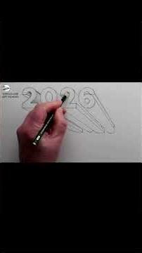 3D 2026 Drawing That Looks Real #drawing #3d #tutorial