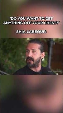 Shia LaBeouf Speaking a Brand New Language 😭
