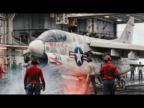 The Subsonic Bomb Truck: LTV A-7 Corsair II Explained. The Ultimate Cold War Carrier Jet