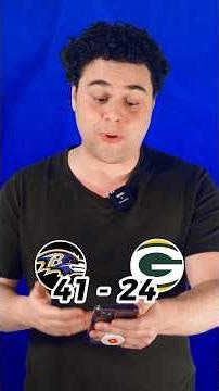 ¡EL REY VIVE! ¿Cómo Venció Ravens A Packers? 🏈 #NFL