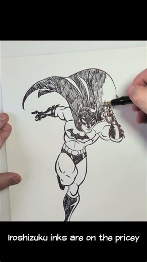 Take-Sumi! A Very Wet Black Fountain Pen Ink #fountainpen #fountainpenink #drawing #ink