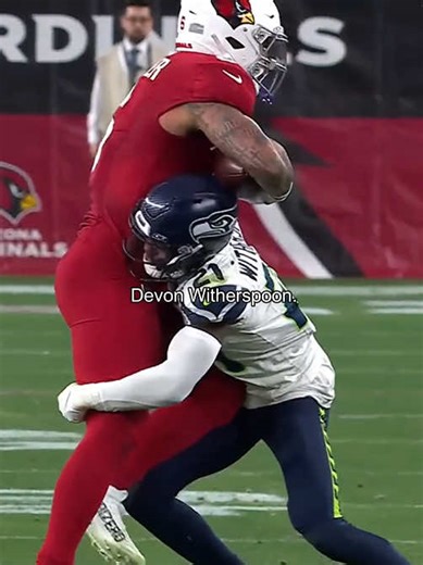Devon Witherspoon is a PROBLEM.#nfl #football #nflhighlights #devonwitherspoon