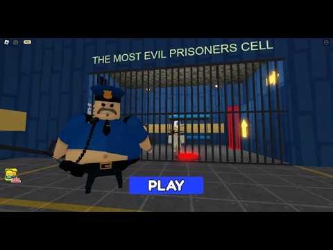 POLICE BOY 2 PLAYERS ESCAPE Prison Run Obby NO DEATH Challenge! Roblox Gameplay
