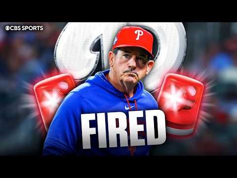 Phillies fire manager Rob Thomson after 9-19 start to season