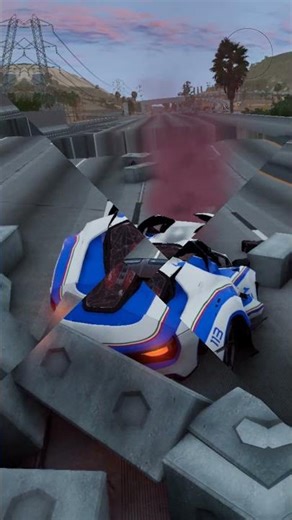 EXTREME High-Speed Crashes: Cars vs. Concrete Bricks #Destruction #CarsVsWall ##BeamNG #CarCrashes