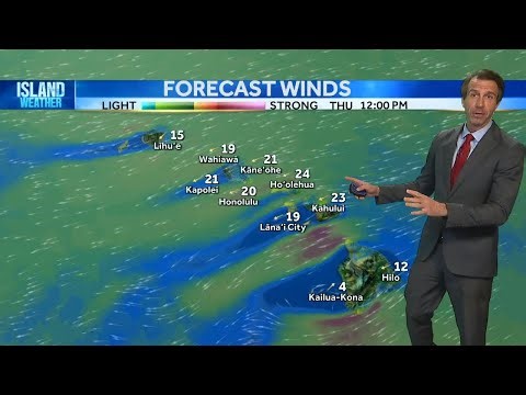 Thursday Weather Forecast | Passing showers return as trade winds strengthen