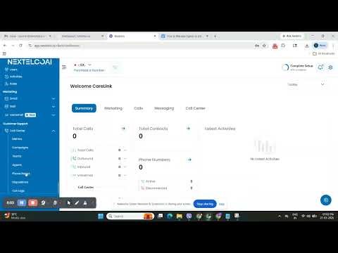 How to Manage Agents & Calls Dashboard | Complete Tutorial (Beginner Guide)