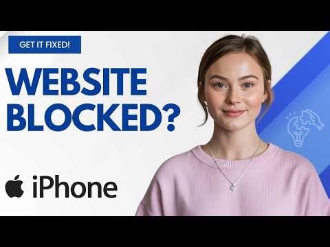 How To Fix Website Not Allowed Error on iPhone Quick Guide