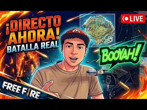 🔴 “FREE FIRE EN VIVO 🔥 Jugando con Suscriptores + Salas Personalizadas”
