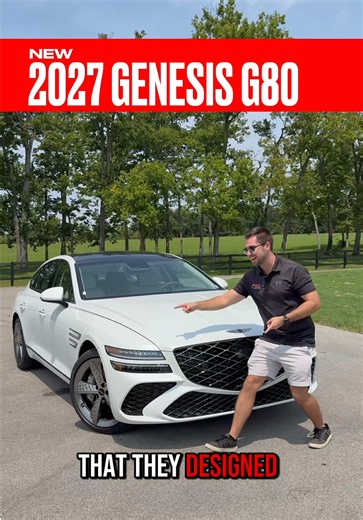 Do you love golfing?? You’ll love the 2027 Genesis G80 and we can’t blame you! But is it a better executive sedan than Lexus ES, BMW 5 Series and Mercedes E-Class?? #genesis #golfing #lexuses #cars #carconfections