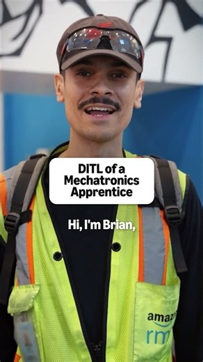 Who is a Mechatronics Apprentice? #amazon #robots #warehouse