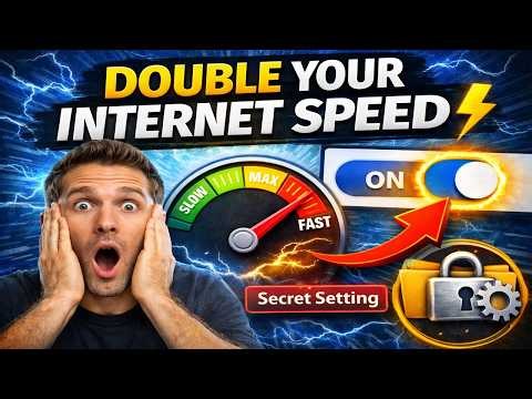 Internet Too Slow? Use This Trick to Speed It Up 2x!