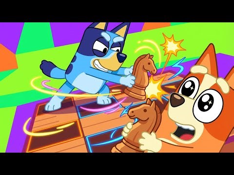 Bandit vs Bluey: The Ultimate Chess Battle for High Stakes! 🏆 | Funny Bluey Animation