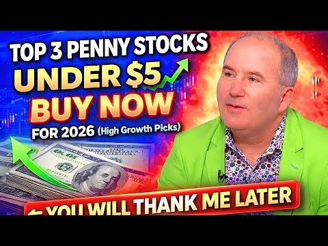Top 3 Penny Stocks under 5$ to BUY NOW for 2026 (High Growth Stocks)