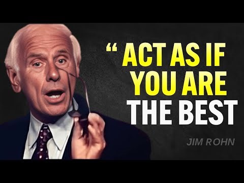LIVE 🔴 ACT AS IF YOU ARE THE BEST, NO ONE IS BETTER THAN YOU - Jim Rohn Motivation