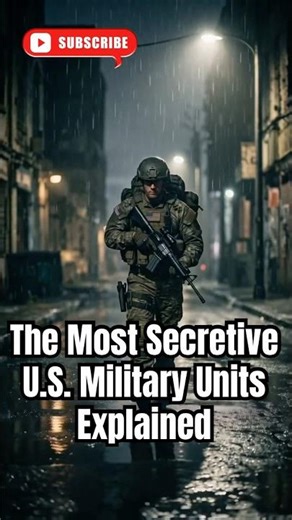 The Most Secretive U.S. Military Units Explained #shorts