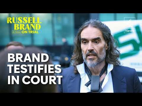 Brand says he couldn't find anyone to give evidence on his behalf | Trial day 12