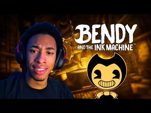 I Played Bendy And The Ink Machine For The First Time! [Full Game]
