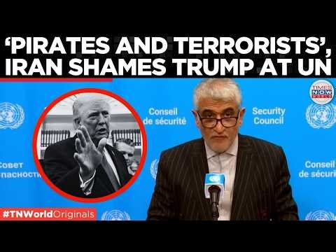 “US Acts Like Pirates” Iran’s Rebukes Trump At The UN, Slams Hormuz Blockade