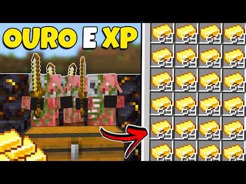 New Best Gold and XP Farm for Minecraft Bedrock 1.21/26+!