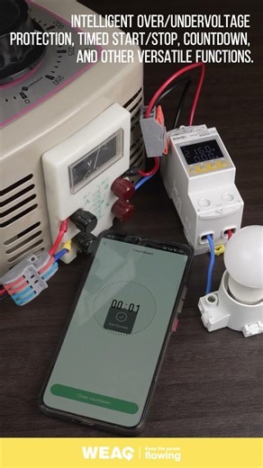 With Voltage Protection Relay You See Every Circuit Change and Every Protection Action Live.