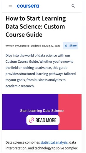 Coursera on Reels