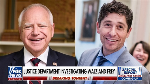BREAKING: Minnesota Gov. Tim Walz, Minneapolis Mayor Jacob Frey under DOJ investigation for allegedly impeding law enforcement. | Fox News