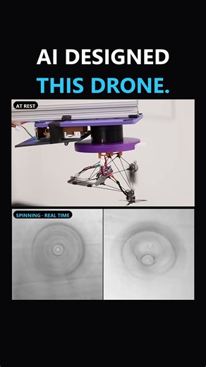 AI Designed a Drone That’s 10× Harder to See #ai #drones #robotics #technology #futuretech
