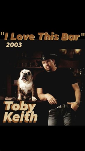 Toby Keith 2003▪ "I Love This Bar" #countrymusicmonday #tobykeith