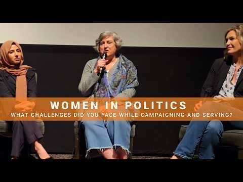 Women in Politics Panel - What Challenges Did You Face? - Karen Coviello
