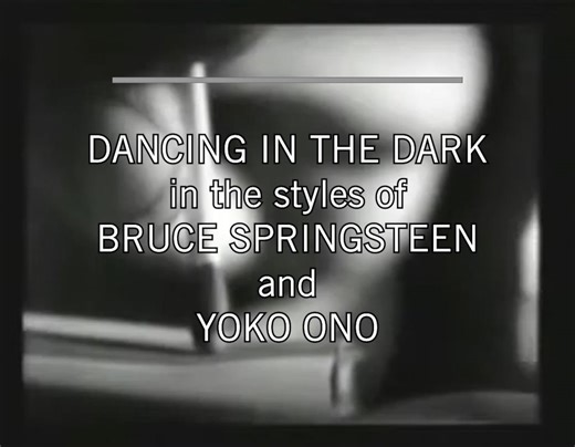 Jesse Malmed - DANCING IN THE DARK in the styles of BRUCE SPRINGSTEEN and YOKO ONO (2026)
