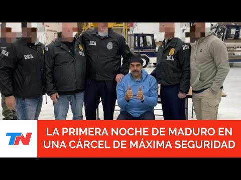 TN EN VENEZUELA: Nicolás Maduro pasó su primera noche en una cárcel de máxima seguridad