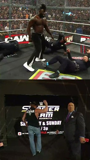 Brock Lesnar wanted nothing to do with all that 💀